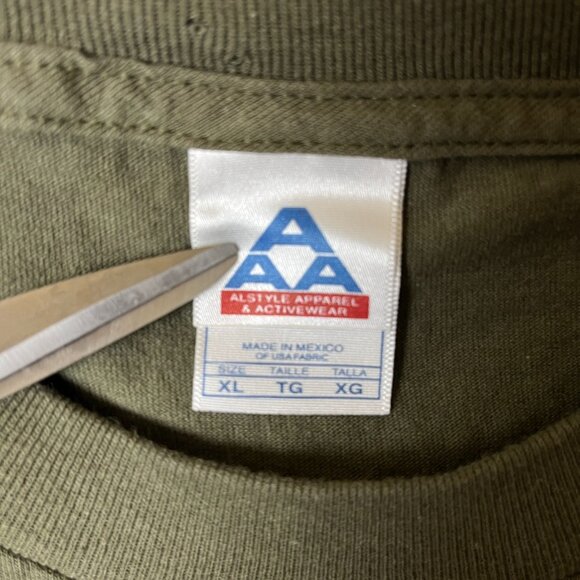 Vietnam Vets T Shirt Vintage Y2K Large L Adult Brown Graphic Tee - Picture 11 of 14